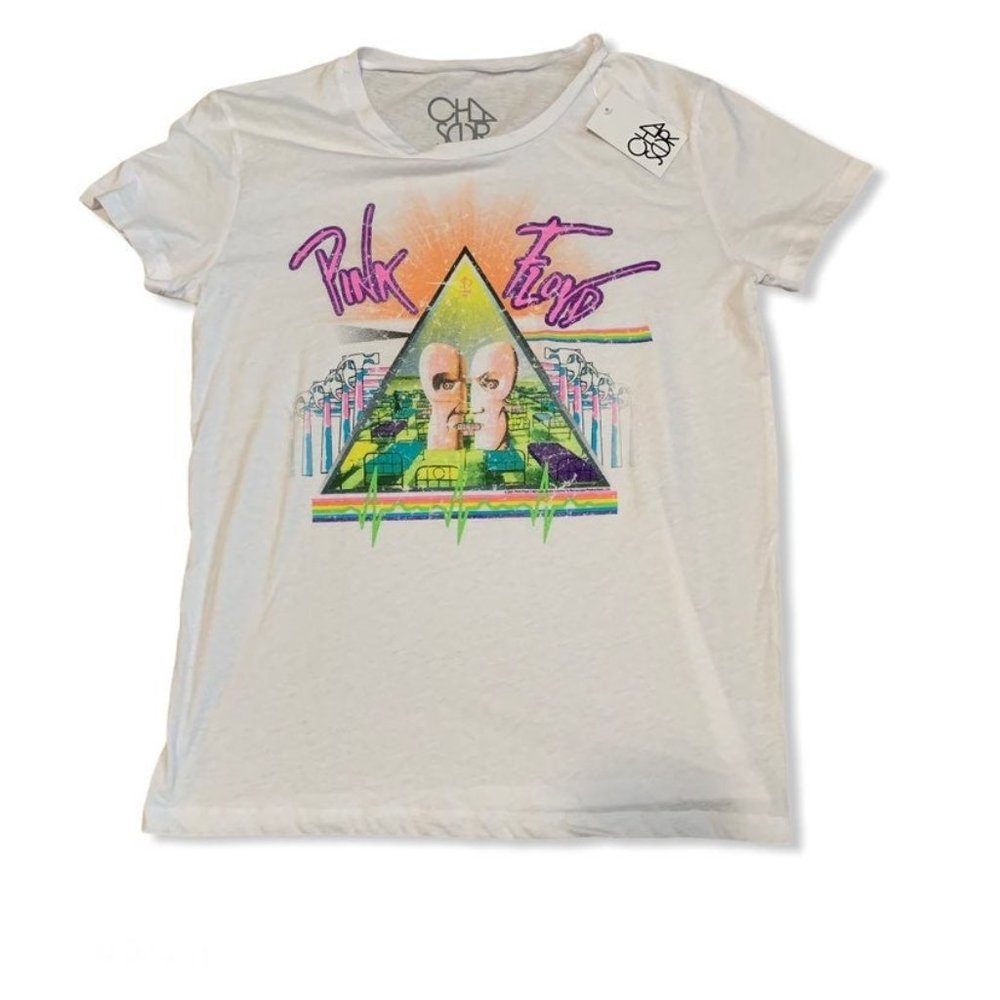 NWT Chaser $62 Pink Floyd T-Shirt Tee Womens Size